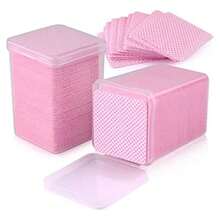 Almohadillas Quitaesmalte Premium limpieza eficaz sin dejar residuos discos algodón removedor esmalte uñas cuidado manos belleza accesorios manicura limpieza uñas práctica fácil uso rutina belleza mujer - Multicolor - Ver 1