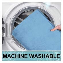 Memory Foam Bath Mat 30x20, Extra Soft And Absorbent Bathroom Mats, Non Slip Washable Carpet For Floor, Shower And Tub, Blue - 多色80 - 查看 6