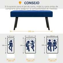 Sillas de comedor - Azul - Ver 3