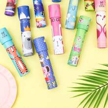 10 piezas de juguetes de caleidoscopio - Colores vibrantes, patrones diversos, adecuados para fiestas de cumpleaños y recompensas, juguetes visuales interesantes - Multicolor - Ver 6