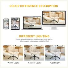 Home Office Chairs - Beige - View 8