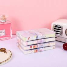 1 szt./3 szt./5 szt. przenośny kieszonkowy notatnik, mini notatnik A7, dołączony klips do notatek - Wielokolorowe - Zobacz 5