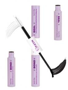 5pcs/3pcs/1pc Eyelash Glue And Sealant Set, 5ml Glue And 5ml Sealant, Strong Eyelash Adhesive, 2-In-1 Eyelash Glue And Sealant, Long-Lasting Eyelash Glue, All-Day Wear, 2-In-1 Eyelash Glue And Sealant, Suitable For Daytime Eyelash Extensions - Black - View 4