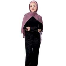 Modal Cotton Hijab Scarf For Women With Undercap Set,DustyRose - DustyRose - View 5