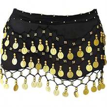 肚皮舞围巾，时尚肚皮舞，舞蹈臀巾/腰带，裙子，舞蹈配饰 - 彩色 - 查看 9