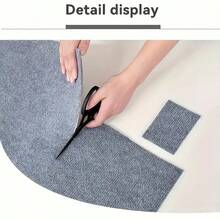 1 Rolle dicke selbstklebende Teppichunterlage, verschleißfest, wasserdicht, rutschfest, warm und schnell trocknend, PVC-beschichtete Bodenmatte, einfache Installation, geeignet für Wohnzimmer, Schlafzimmer, Büro, Kratzbrett für Haustiere, für den Heim- und Gewerbeeinsatz, 300cm x 40cm - Verschiedenfarbig - Übersicht 10