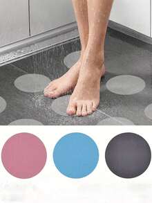 6pcs Waterproof Anti-Slip Stickers For Bathroom And Shower, Transparent Anti-Slip Bathtub Stickers To Prevent Slips In Bathroom, Peva Tape Anti-Slip Stickers, Removable Adhesive Shower Floor Stair Decals - Protect Floors And Steps, Easy To Remove Without Leaking Glue, Suitable For Home Bathrooms And Stair Corridors, Etc. Home Bathroom Decor Fall Decor Back To School