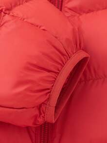 Balabala Children's Hooded Down Jacket, Warm Winter Coat, Waterproof And Windproof, Comfortable And Warm