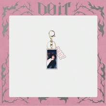 Chaveiro de acrílico com desenho animado do novo álbum "DO IT" do SKZ KPOP-STAY 2025 (Remova a película protetora antes de usar). Acessórios para fãs, presentes de aniversário, Natal e Dia dos Namorados.