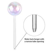 1pc/2pcs/3pcs/4pcs Rainbow Gradient Transparent Glass Self-Watering System Pointed Tip, Automatic Plant Watering Bulb, Rainbow Self-Watering Bulb, Glass Rainbow Plant Watering Bulb, Self-Watering Planter Insert, Indoor Automatic Plant Waterer, Plant Watering Device, Plant Water Bulb, Watering Bulb - Multicolor - View 7