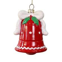 Decorative Hanging Ornaments - Burgundy - View 6