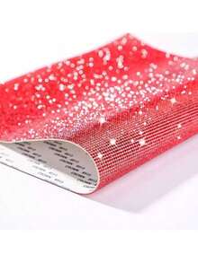 1pc, Self-Adhesive Rhinestone Applique, Multi-Coloured Sparkling Diamonds, Suitable For Clothing DIY, Nail Art, Home Decor, And Party/Festive Accessories. - Multicolor - View 5