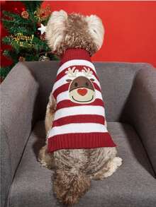 Pulls pour animaux de compagnie - Rouge - Voir 2