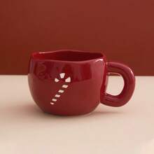 Christmas Creative Ceramic Mug, High-Quality Porcelain Water Cup, Lovely Office Coffee Cup, Suitable Gift For Family, Friends, Colleagues, Christmas Eve, Children Ceramic Mug, Christmas Gift, Ceramic Household Water Cup, Office Cup, Souvenir, Cute Coffee Mug, Birthday Gift