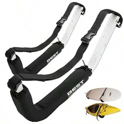 Best Marine And Outdoors Kayak Storage Rack 2 Premium Wall Mount Racks Kayaks And  Paddle Boards 46kg Weight Capacity Garage Hanger Indoor Outdoor Paddleboard Holder And Kayaking Accessories