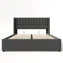 Bed Frames - Grey + Linen + 180cm*200cm - View 3