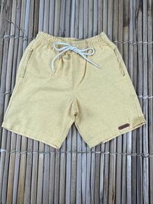 MODERN KIDS' BERMUDA BERMUDA FOR BOYS NEW - 黃色 - 查看 6