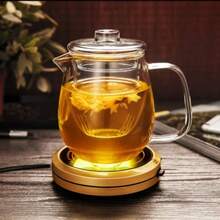 Heat-Resistant Teapot With Glass Tea Strainer Infuser Flower Kettle Kung Fu Teawear Set Puer Oolong Pot Teaware - Multicolor - View 8