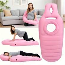 Caring For Every Moment Of Pregnancy: Ultra-Soft Maternity Pad, Face Down Mattress, Provides Full-Body Support, Suitable For Pregnant Women. - Multicolor - View 3