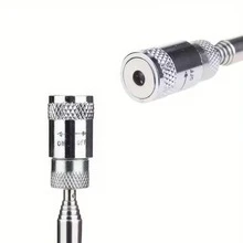 1 Orange Magnet Picking Tool, Ergonomic Handle, Easy To Grip, Multifunctional Household Maintenance Tool, Suitable For Home Maintenance, Camping Trips, DIY, Etc - 橘色 - 查看 2