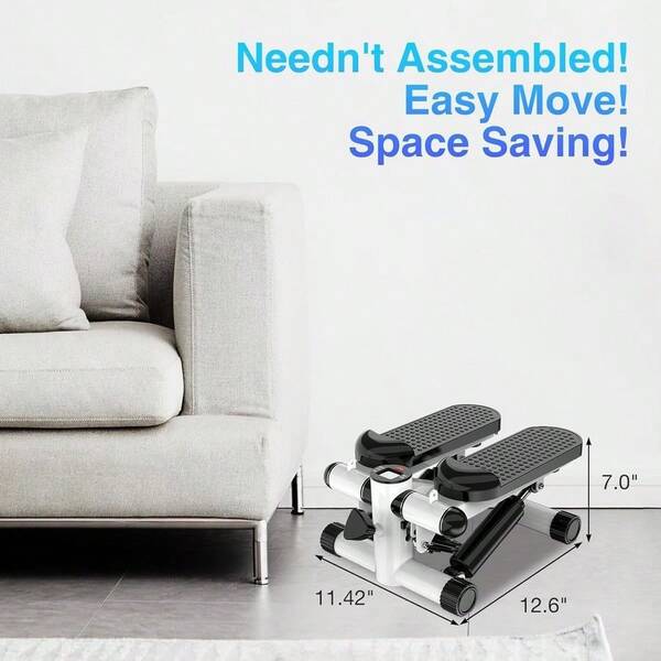 Stepper Machine For Exercise Step, Twist Stair Stepper 150KG Capacity,Stepper Exercise Equipment With Resistance Band...