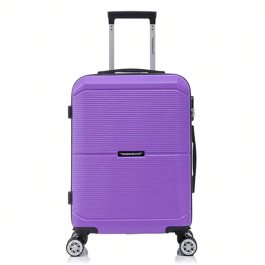 Maleta de Viaje Dicasa Rayas Horizontales - Morado - Ver 1