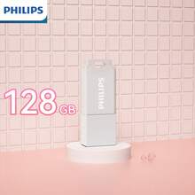 PHILIPS 飞利浦U盘，多种颜色可选，包括蓝色、绿色、粉色、黑色和白色，搭配马卡龙色同色保护套，有效保护U盘，美观实用。同时，即插即用，方便您随时随地工作和存储照片。 - 白色 - 查看 10