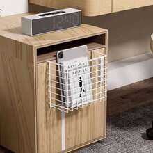 1pc Storage Rack, Household Kitchen Storage Hanging Basket, No-Installation Dorm Desk Storage Organizer, Multi-Layer Shelving Rack, Kitchen Supplies, Bathroom Supplies, Power Cord Storage Rack, Office Supplies Organizer Basket - Multicolor - View 5