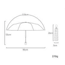 8 Ribs Automatic Umbrella, Houndstooth Pattern, UV Protection, Portable Folding Umbrella For Outdoor Travel