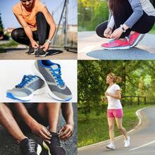 2 Pairs Oval Athletic Shoelaces 30 Colors 1/4 Inch Half Round Shoe Laces Sneakers - 31 Inch(80cm) + Black - View 7