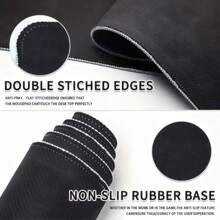 1pc, Faith And Strength Mouse Pad Glitter Design Desk Mat Office Desk Accessories With Non-Slip XL Mousepad Rubber Base Keyboard Pad  E-Sports Desk Pad For Office Home School Supplies, Back To School Gaming Mouse Pad - 彩色 - 查看 9