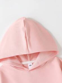 1PC Teen Girl Cartoon - Element Sweatshirt, Comfortable, Spring & Autumn Anime Activity & Personalized Style - Pink - View 4