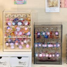 1件裝卡通動漫角色鑰匙圈包飾、項鍊、手鍊、手鐲及飾品珠寶展示架與展示盒，適用於動漫公仔、包飾，收藏收納架與層架，易於安裝，適合居家與零售使用 - 彩色 - 查看 5