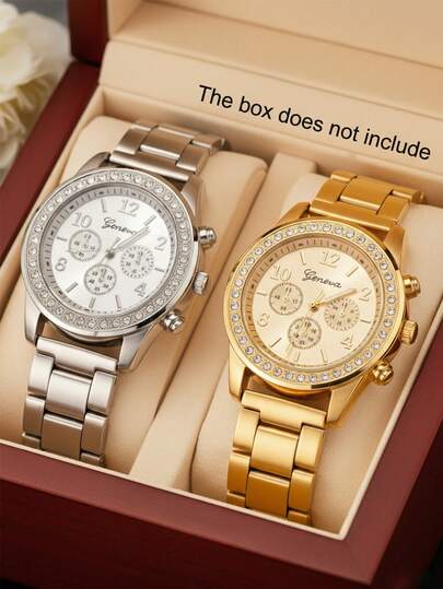 2PCS Simple Retro Couple Silicone Watch Set, A Fashionable Quartz Watch Accessory Combination, Featuring A Square Dial And Matte Silicone Strap (Available In Black Or Burgundy).