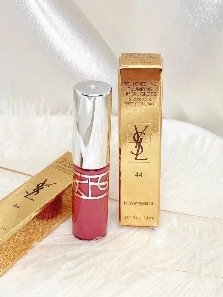 Yves Saint Laurent Loveshine Plumping Lip Oil Gloss #44 Nude Lavalliere - Iconic Pink Nude 1.4ml/0.05oz - Naked Morning Devour - View 1