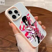 Estuche para iPhone 17, 16 Plus, 16 Pro Max, 16e, 15 Plus, 15 Pro, 14 Plus, 13 Pro Max, 12 Pro Max, 11, 8, XS - Diseño de Chica Anime Gótico, Estilo Moderno, Anti-manchas y con Agujeros Magnéticos - Color mezclado 4 - Ver 2