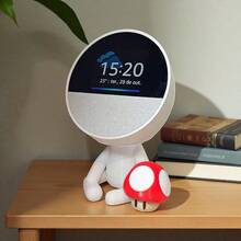 Suporte Alexa Echo SPOT. Tema Robert Gagumelo. Presente, decoração criativa, stand de mesa - Multicolorido - Visão 1