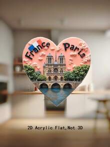 1 nam châm tủ lạnh chủ đề Paris bằng acrylic 2D, mang sự lãng mạn của tháp Eiffel và Khải Hoàn Môn về nhà mà không cần phải đến Paris, có 3 kiểu dáng, phù hợp cho khách du lịch, cặp đôi, nhà sưu tập nghệ thuật, món quà tuyệt vời cho ngày lễ tình nhân và kỷ niệm - Nhiều màu - Xem 8