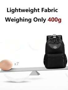 女士多功能尼龙背包，可装15.6英寸笔记本电脑，多口袋设计，轻便易携，通勤必备，适合学生、护士、教师、商务人士等。 - 彩色 - 查看 7