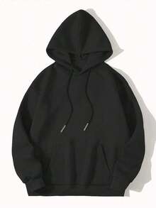 Halloween Hoodie Pumpkin Spider Sweater Printed Hoodie Men, All Saints'Day Human Skeleton Back Print,Single-Layer Fleece, Casual And Comfortable Velvet Street Wind Long-Sleeved Hooded Sweater, Autumn And Winter Sports Top Hoodies. - Black - View 2