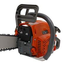 TFCFL Handheld Cordless Petrol Chain Saw,  Gas Powered Chainsaw, 60cc Gasoline Chainsaw Power Head For Garden Pruning, Forest Logging, Chopping Wood, Bamboo Harvesting, Timber Making, Ice Cutting, Tree Pruning, Clearing Land, Preparing Firewood Or Cleaning Up, Outdoor Wood Cutting - 橘色 - 查看 6