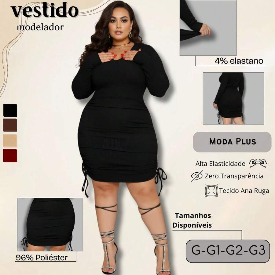 Women Dresses - 黑色 - 查看 1