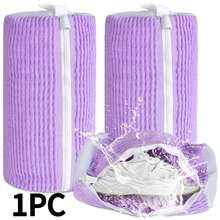 1/2pcs 360° Shoe Washing Machine Bag For All Shoe Types - Anti-Deformation, Machine Washable, Air-Drying, Protective Laundry Bag With Rich Fleece Inside, Perfect For Sneakers And Casual Shoes, - Multicolor - View 26