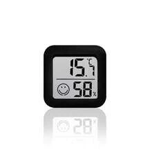 1 szt. Termometr wewnętrzny z higrometrem i cyfrowym monitorem temperatury i wilgotności w pomieszczeniu z uśmiechniętą twarzą, z funkcją pomiaru wilgotności i temperatury, szybkie odświeżanie, funkcja °C/°F, odpowiedni do domu, biura, sypialni, obsługa, miernik wilgotności, kontrola środowiska wewnętrznego, modny design, kompaktowy czujnik, konstrukcja, precyzyjny czujnik, monitor wilgotności, śledzenie klimatu, dbanie o komfort w domu, idealny do przytulnej atmosfery w sypialni - Wielokolorowe - Zobacz 8