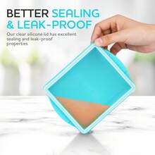 2 Cup Silicone Freezer Trays With Lids, Silicone Soup Freezer Molds - Leakproof, BP A-Free, Stackable, Microwave & Dishwasher , Perfect For Soups, Sauces, Meal Prep, And Baked Goods - 4 Pack--Winter Supplies, Christmas Supplies, Christmas Gifts, Holiday Gifts - mặc định - Xem 4