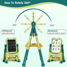 Kids Magnetic & Mechanical Drawing Boards - Green - View 4