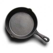 Sartenes, Sartén Pequeño De Hierro Fundido, Sartenes Baterias De Cocina Antiadherente, 20cm - Negro - Ver 5