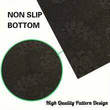 2D Flat, 1pc Silvery Crystal Tree Design Rubber Stove Cover Protector, 28.3 X 20.5 Inch, Elegant Floral & Leaf Pattern, Heat-Resistant & Non-Slip, Perfect For Luxury Kitchens, Fashion Shows, And Private Clubs, Stove Top Protector, Event Kitchen Decor - 52*72 - Xem 6