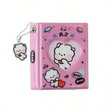 BT21 Cartoon Mini Photo Album Card Holder, Suitable For K-Pop Idol Merchandise (3-Inch Card Album)