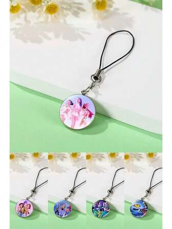 5style Cartoon Anime Figure Image KPOPPP Phone Charm Pendant Originality Bag Charm Personalized Accessories Decorative Prop Festival Party Small Gifts Collecting Toys